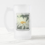 Daisy Frosted Beer Mug