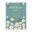 Daisy Garden Bridal Shower Party Invitation postcards