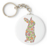 Daisy Garden Bunny keychains