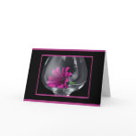 Daisy Glass Art Thank You Card