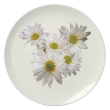 Daisy Heart Party Plates