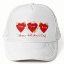 Daisy Hearts Valentine Hat