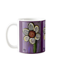 Daisy in Purple - mug