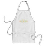 Daisy Line Art Apron