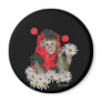 Daisy Muncher Fridge Magnet