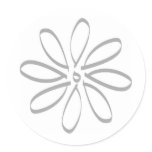  Daisy Outline stickers