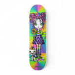"Daisy" Rainbow Flower Fairy Skateboard