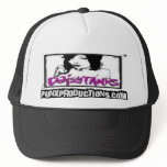 Daisy Tanks Black & White Inverted Punx Production Mesh Hat