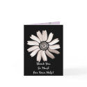 Daisy Thank You Notecard