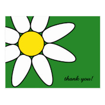 daisy thank you Postcard 2