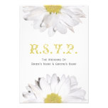 Daisy Wedding RSVP Announcement