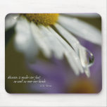 Daisy with Reflected Aster mousepads