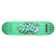 Dakota 02 ~ Custom Graffiti Art Pro Skateboard