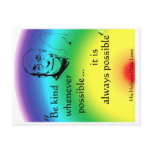 Dalai Lama: Be Kind postcards