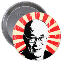 Dalai Lama Pinback Button