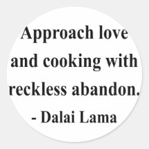 dalai lama quote 3a round stickers