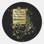 Dalai Lama Religion Quote Stickers