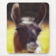 Dalai the LLAMA Fun Animal Mousepad