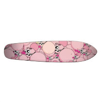 Dalek "Old School" Pink Custom Skateboard