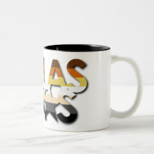 Dallas Bear Stripe Mug