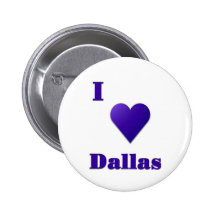 Dallas -- Midnight Blue Button