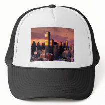 Dallas Skyline at Sunset Hat