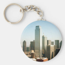 Dallas Skyline Key Chains