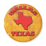 DALLAS, TEXAS REFRIGERATOR MAGNETS