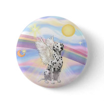 Dalmatian Angel Buttons