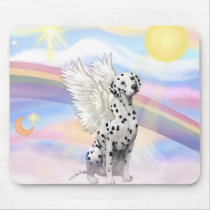 Dalmatian Angel Mouse Pad