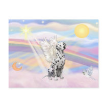 Dalmatian Angel Post Card