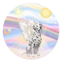 Dalmatian Angel Stickers