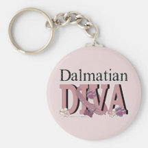 Dalmatian DIVA Key Chain