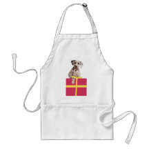 Dalmatian Gift Box Apron