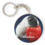 Dalmatian key chain