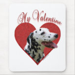 Dalmatian My Valentine Mouse Mats