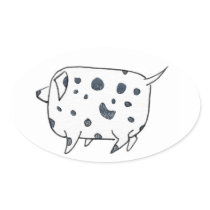 Dalmatian Sticker