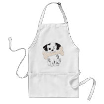 Dalmatian with Bone Aprons