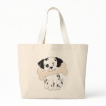 Dalmatian with Bone bags
