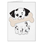 Dalmatian with Bone cards