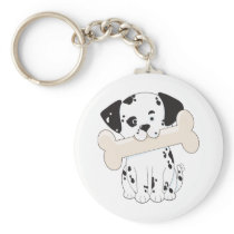 Dalmatian with Bone