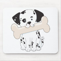 Dalmatian with Bone