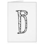 Dalmatians Dots B Greeting Cards