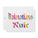 Dalmatians Rule Invitations