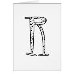 Dalmation Dots R Cards