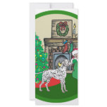 dalmtatian santas rack cards
