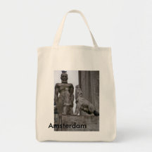 Dam Square, Amsterdam Canvas Bag