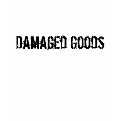Damaged Goods Tee Shirt by SpunkyMonkeyShop