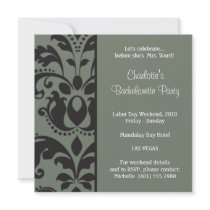 damask bachelorette party