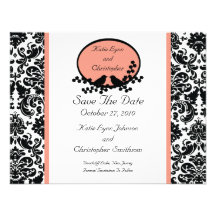 Damask & Birds Save The Date Announcement